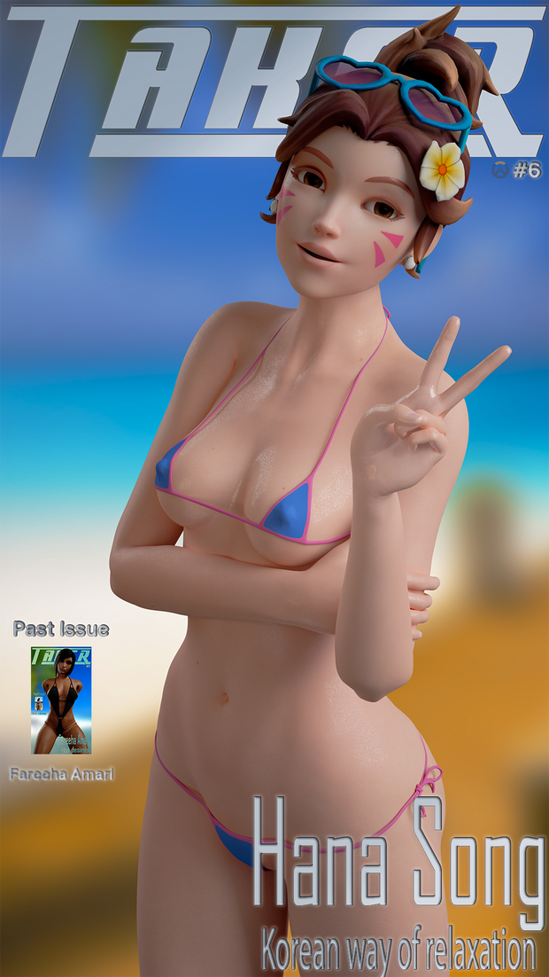 DVa String Bikini Taker Issue 6