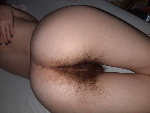 Hairy ass crack