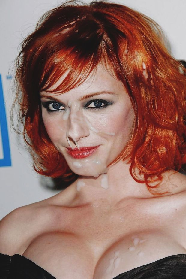 Christina Hendricks - Hot Cum Soaked Redhead