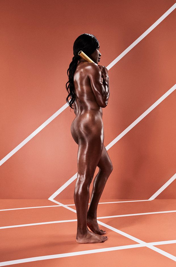 Novlene Williams-Mills--ESPN The Body Issue 2017