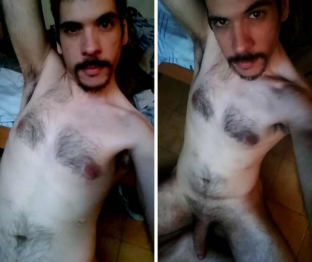 hombre desnudo