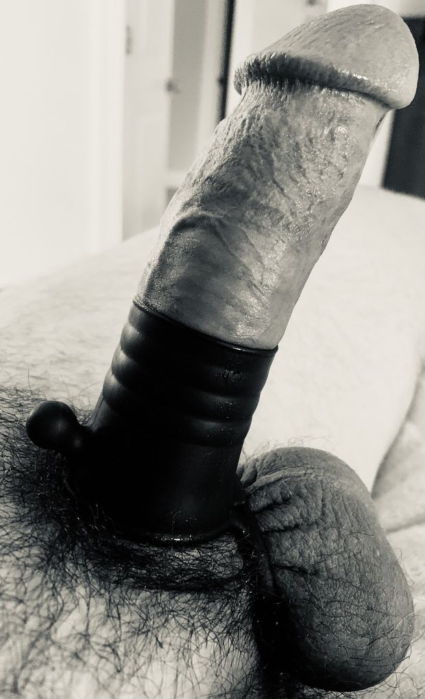 Clit tickler cock and ball ring