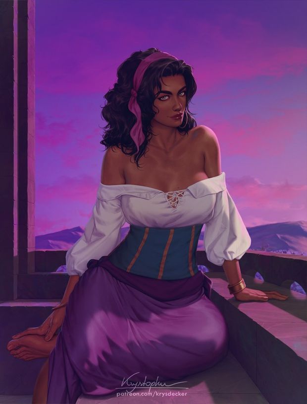 Sexy Esmeralda.