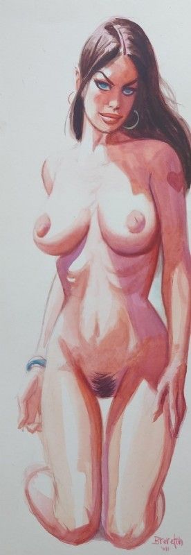 Nude art 1 by Dan Brereton