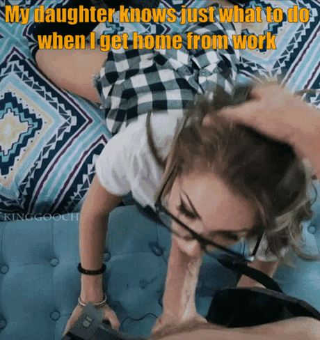 Daughter young blowjob gif Caption Daughter Blowjob Gifs - SEX.COM