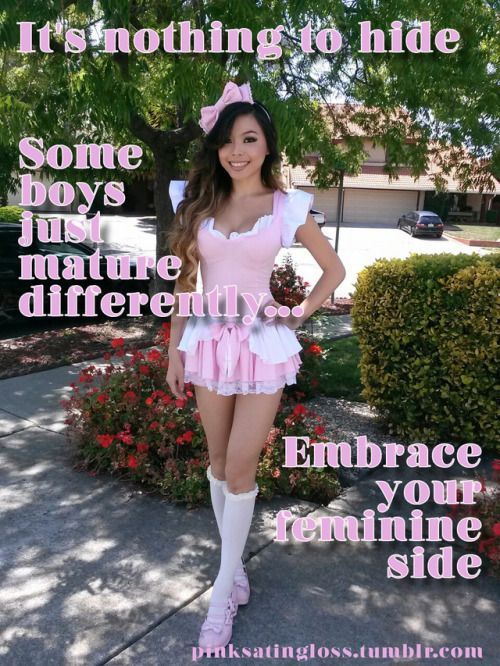 Embrace your feminine side