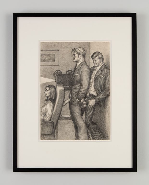 1974.  Graphite on paper.  Private Collection, Sweden