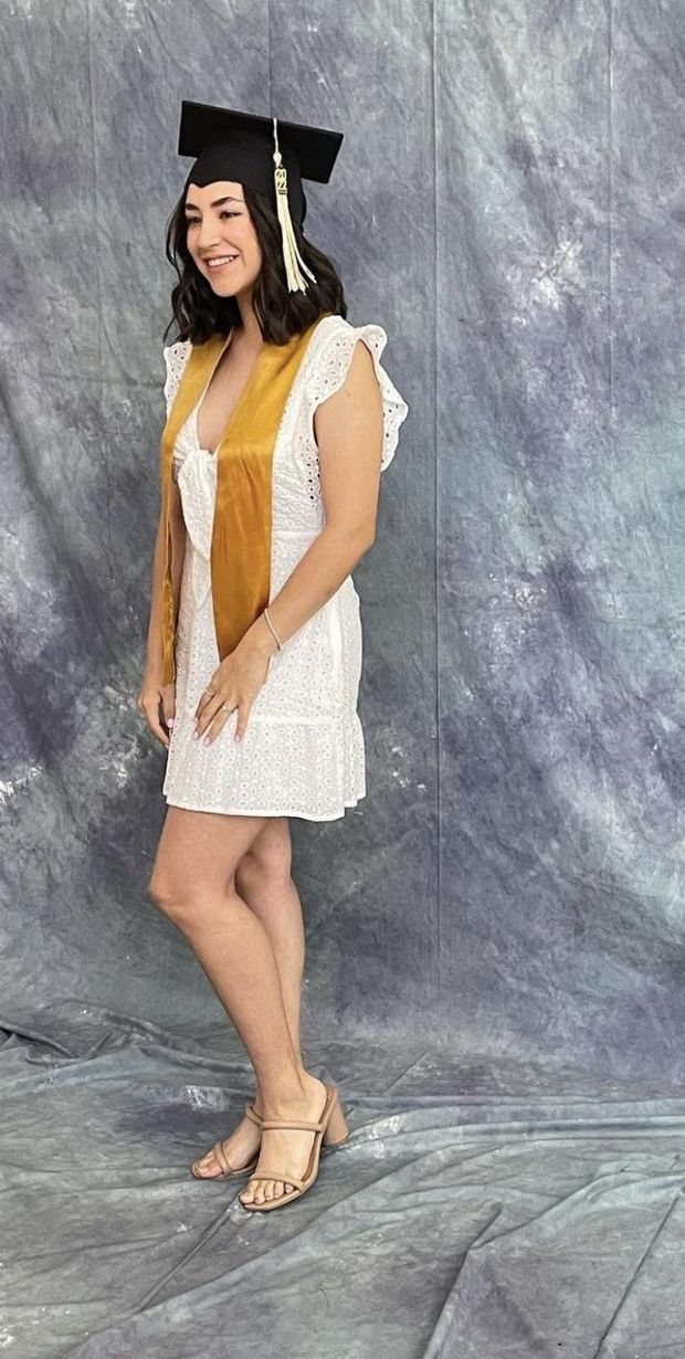 Sexy lil Latina Graduate Priscila Martinez