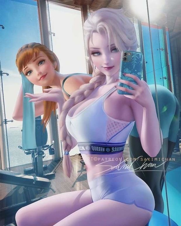 Elsa & Anna