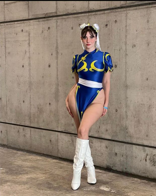 icata sexy chun-li cosplay