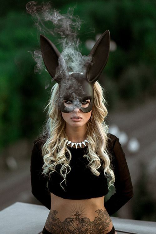 Smoking bunny