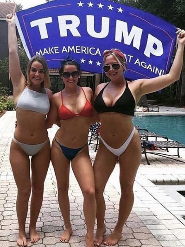 Hot maga chicks