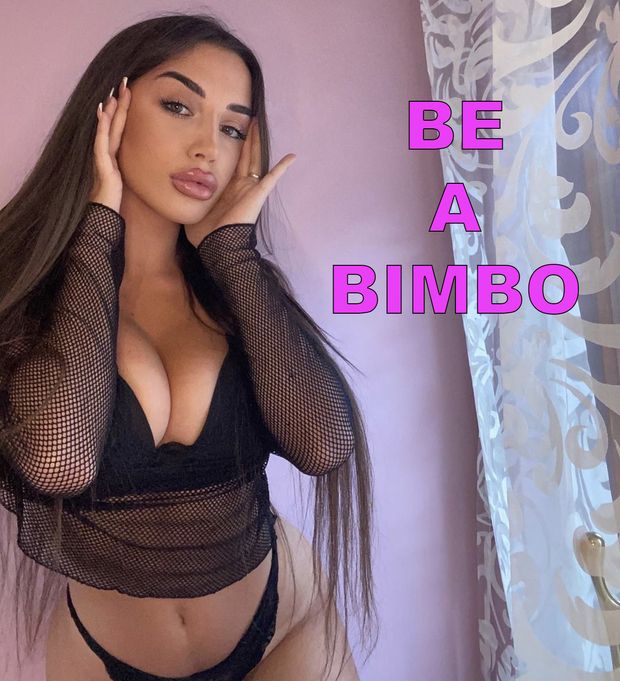 Sexy hot bimbo