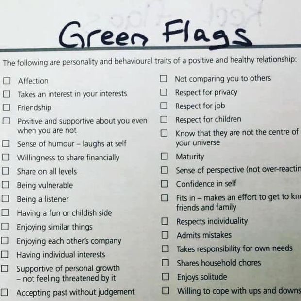 Green flags