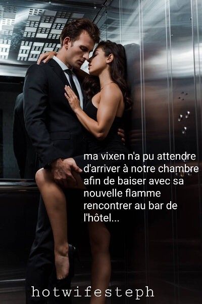 Une hotwife à l'hôtel...