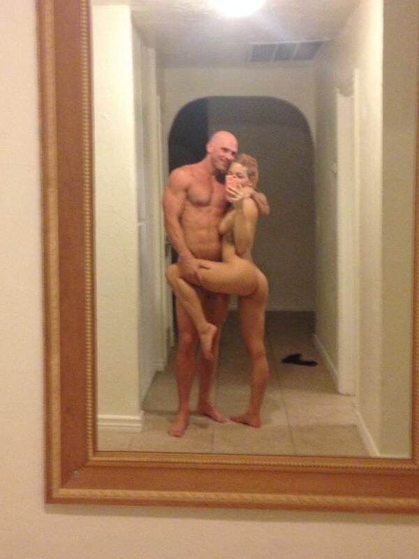 Hot couple taking a selfie