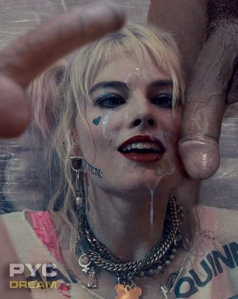 Margot Robbie Gang Bang Harley Quinn