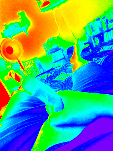 Small dick thermal image