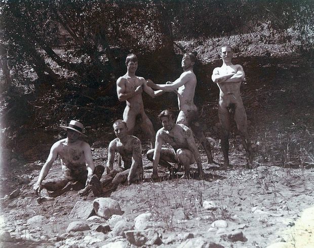 1898 Berkeley Grupo masculino