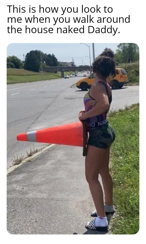 Daughter traffic cone