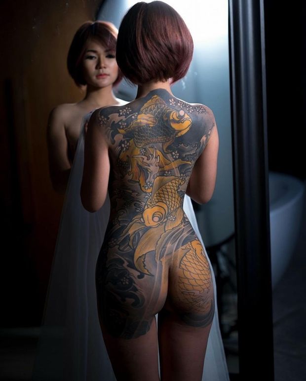 Khanita tattoo ass