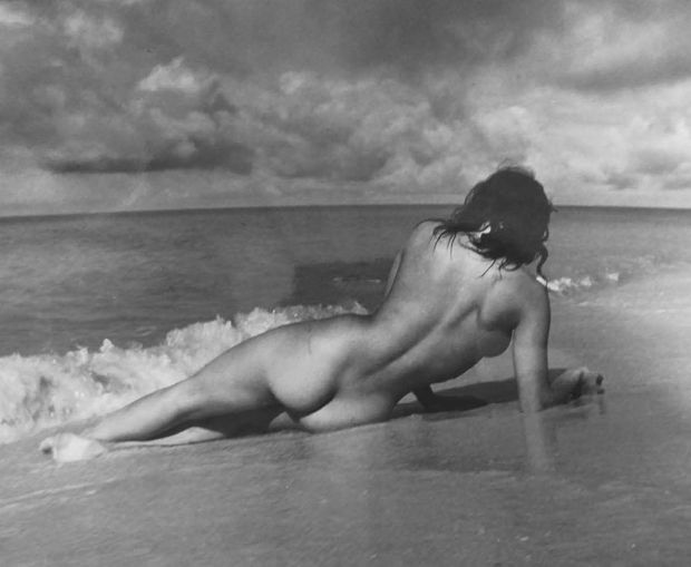 Beach vintage Naked