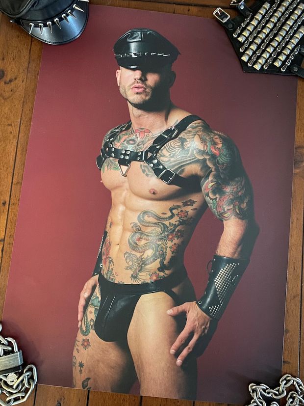 Tattoed hunk