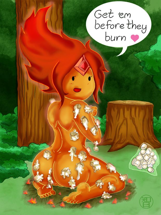 Flame Princess Marshmallows!