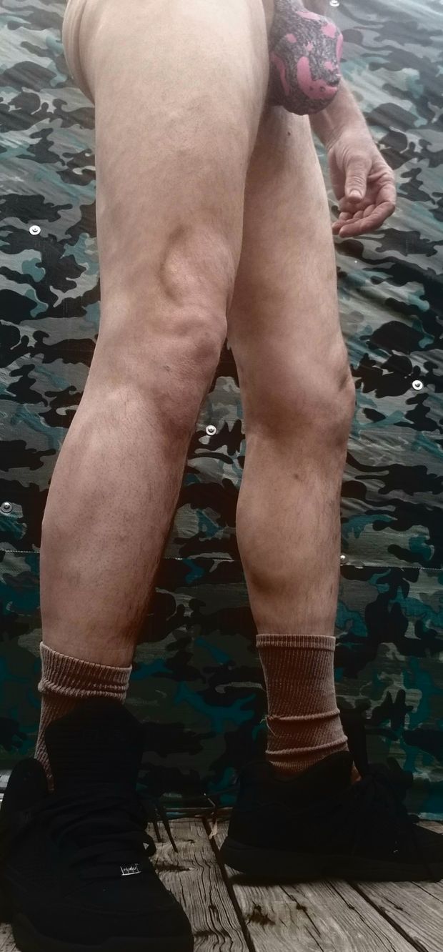 My bulge in pink camo