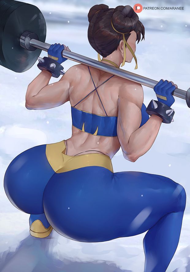 Chun-Li (Street Fighter) by Araneesama