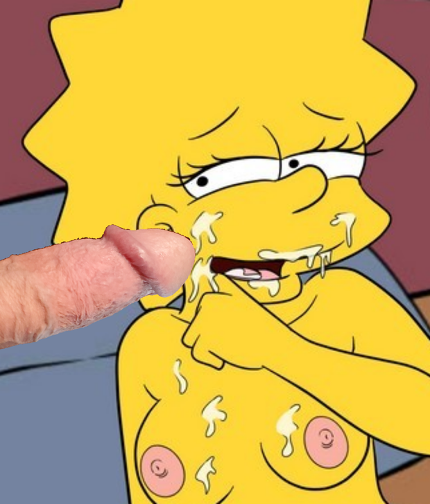 Lisa gets cum facial