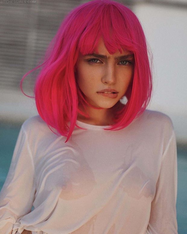 Pink wig 4