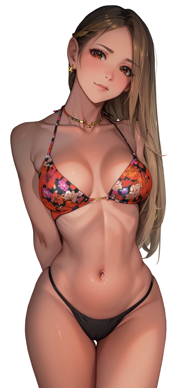 Anime AI in bikini