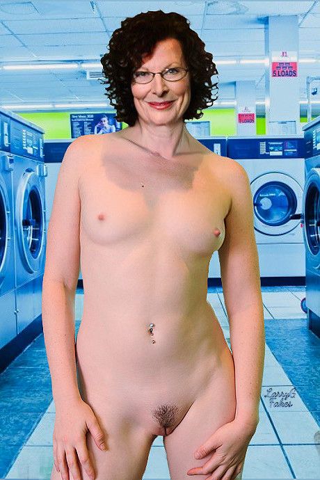 Granny got naked at the laundromat