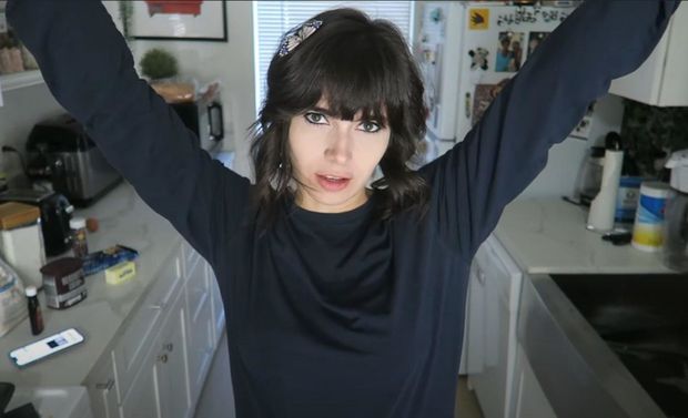 Kaitlin Witcher (Streamer) - Kitchen Pose