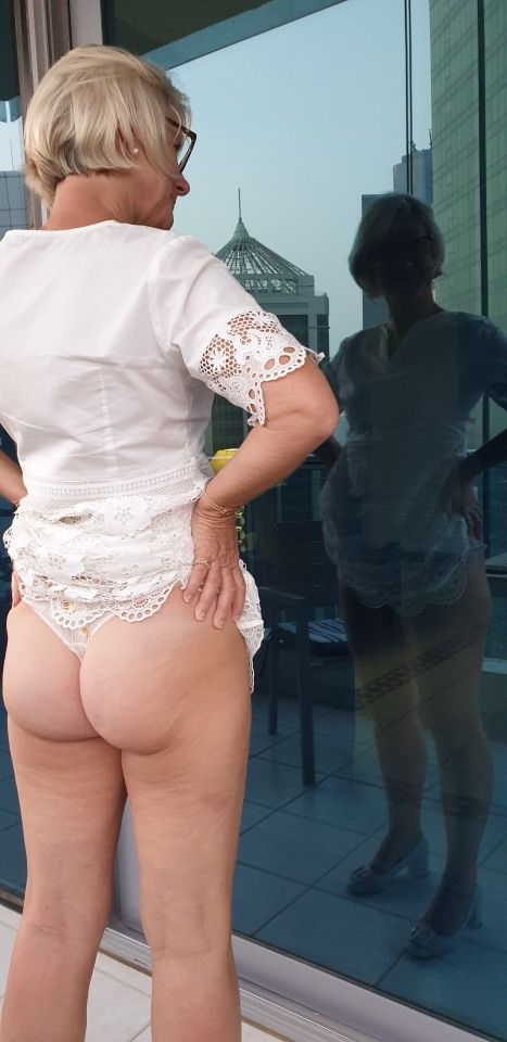 This GILF's ass is very spankable!