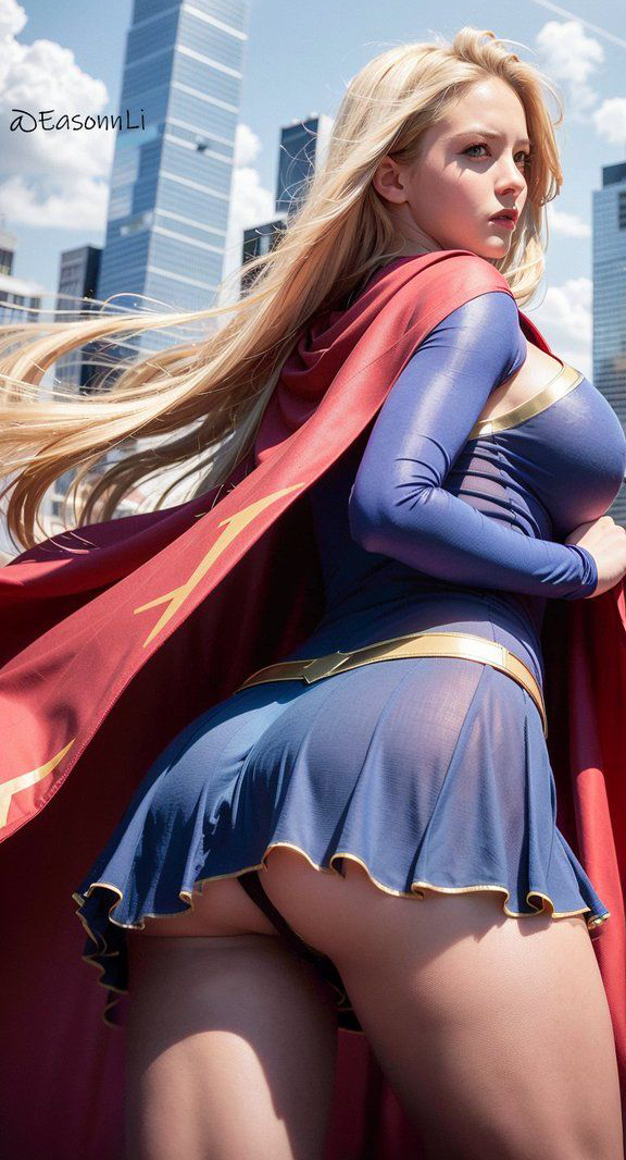 Supergirl's Elegance