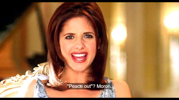 Cruel Intentions Kathryn Merteuil #15! - "Peace out?!" Moron.