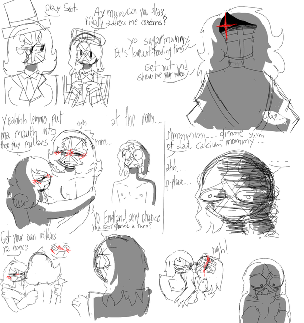 Found a CB comic and I had to redraw it :skull: :hearteyesemoji: