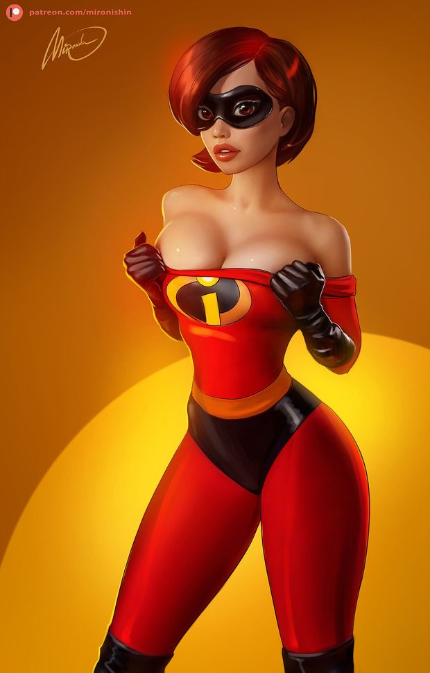 Elastigirl pinup