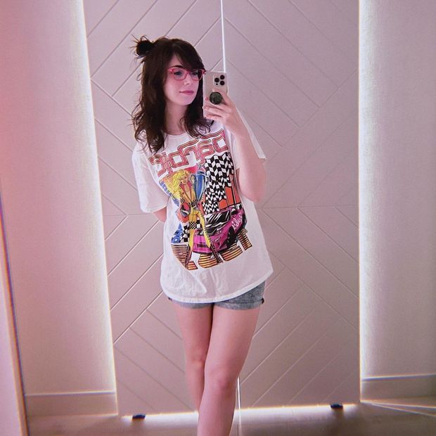 Kaitlin Witcher (Streamer) - Wearing Pink Glasses