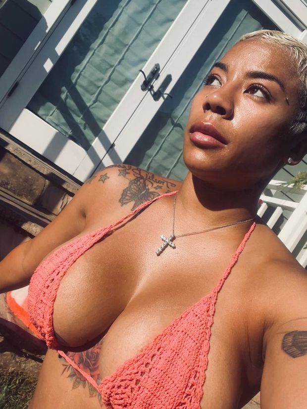 Keyshia Cole in a bikini