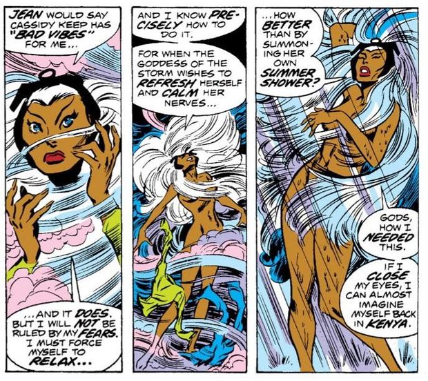 Storm Nude Giant Size X-Men # 1 II