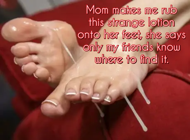 Rub moms feet