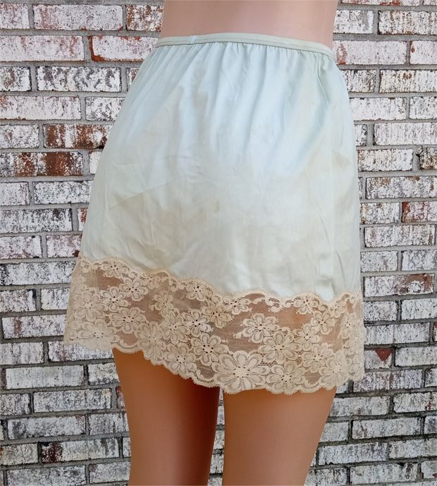 My Very Lacy Vintage Vanity Fair Half Slip is So Silky Soft!