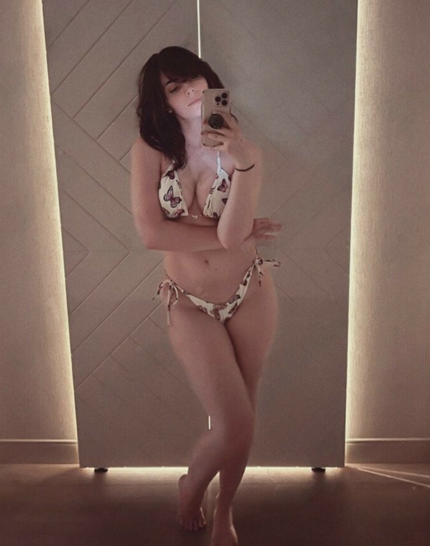 Kaitlin Witcher (Streamer) - Cute Butterfly Bikini