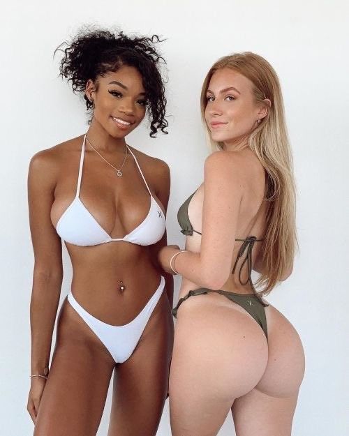 Leilani Barnett and a friend