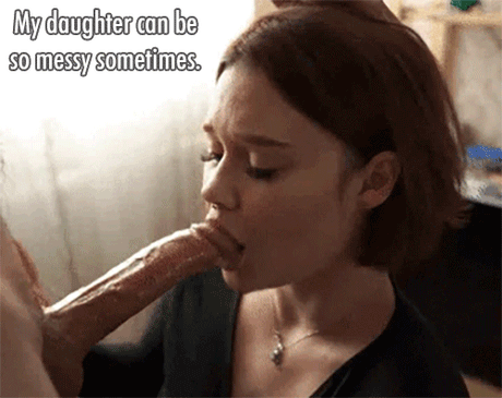 Daughter young blowjob gif 
