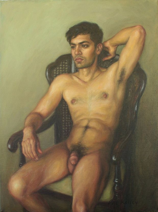 Retrato desnudo masculino