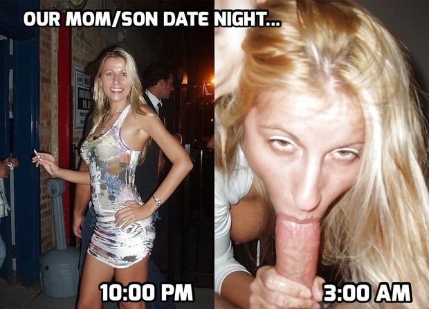 Party night with mom